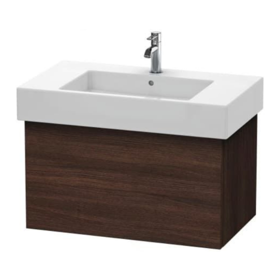 Duravit Delos Montageanleitung