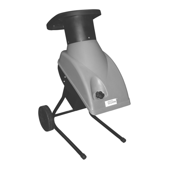 Gude GH 2500 W Bedienungsanleitung