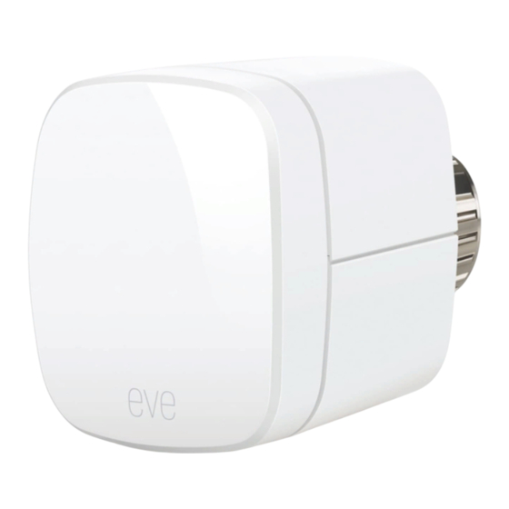 Elgato eve thermo Erste Schritte