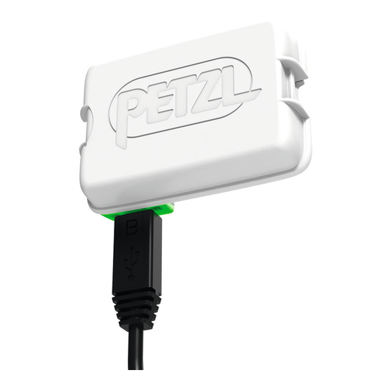 PETZL ACCU SWIFT RL Bedienungsanleitung