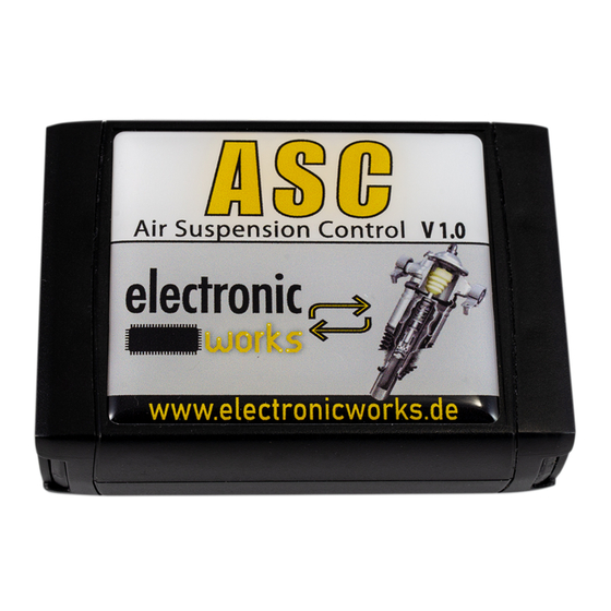 electronic works ASC Betriebsanleitung