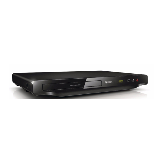 Philips DVP3600 Benutzerhandbuch