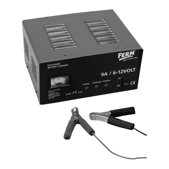 Ferm 9A/6V-12V Gebrauchsanweisung