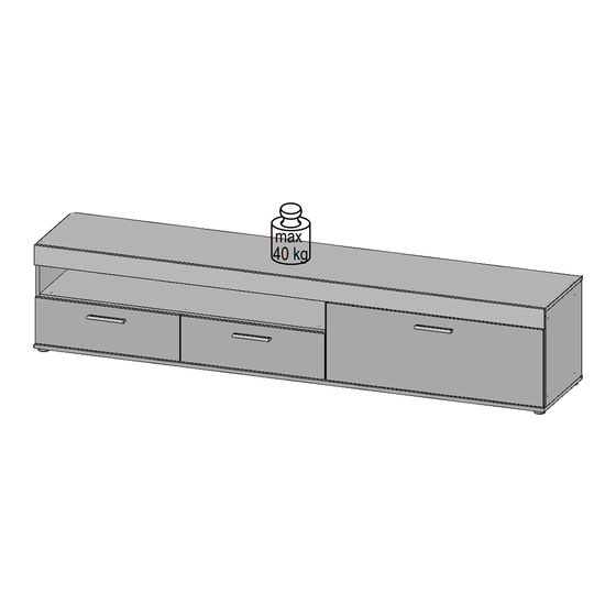 Forte NIZZA NZM01L-0004 Montageanleitung