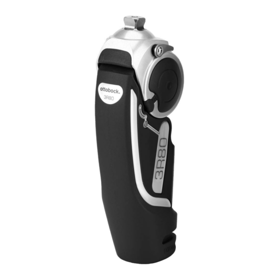 Ottobock 3R80 Gebrauchsanweisung