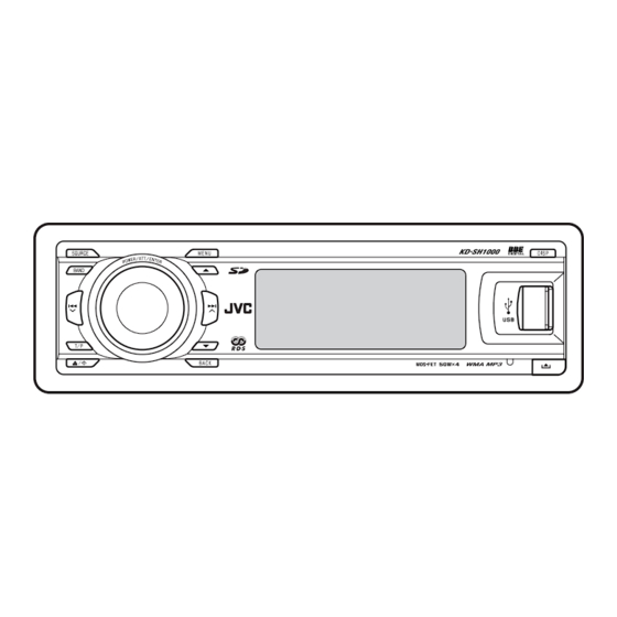JVC KD-SH1000 Bedienungsanleitung