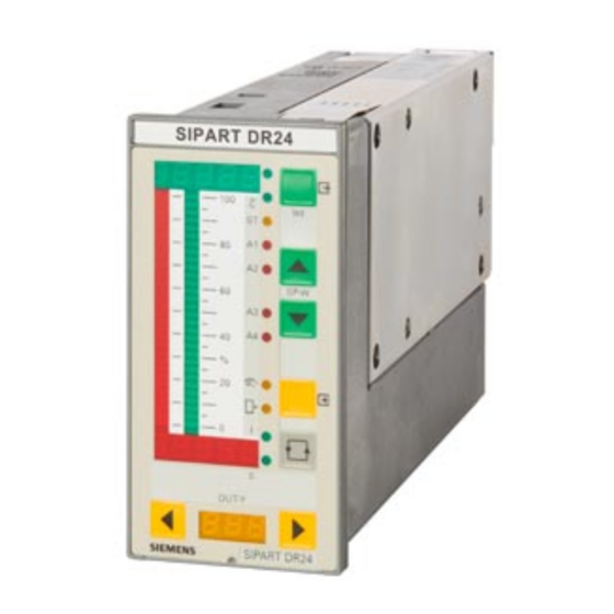 Siemens SIPART DR24 Montage- Und Installationshinweise