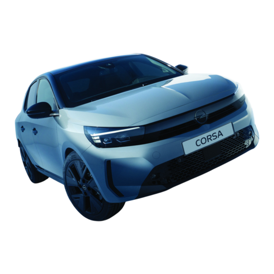 Opel CORSA 2023 Betriebsanleitung