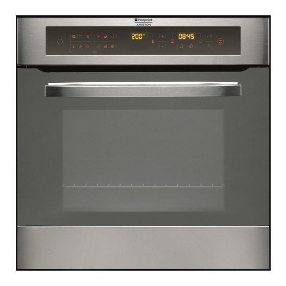 Hotpoint Ariston FH 103 0 IX/HA Bedienungsanleitung
