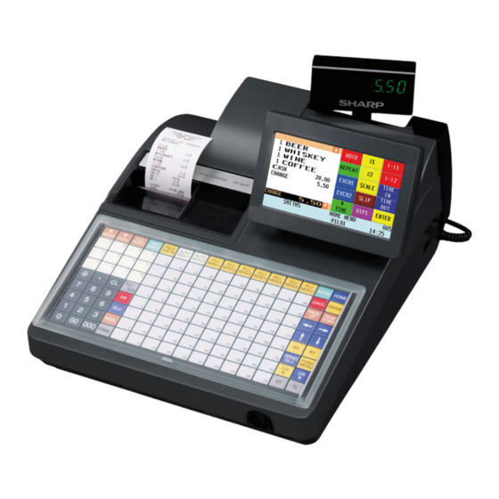 Sharp UP-820F Bedienungsanleitung