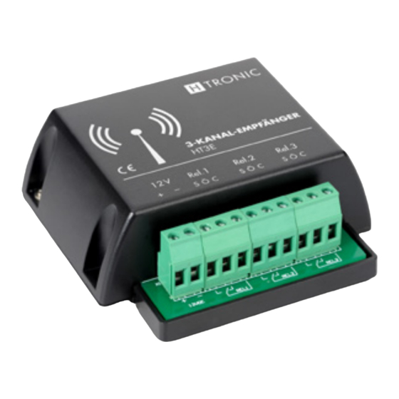 H-tronic HT5S Anleitung