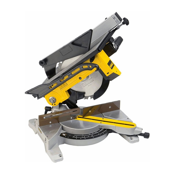 DeWalt DW711 Anweisungen