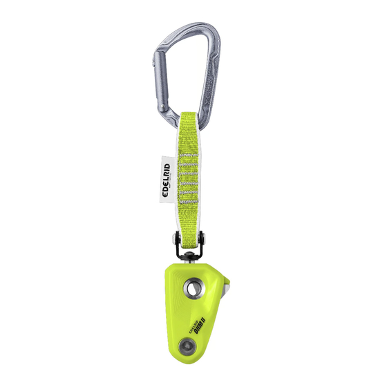 EDELRID OHM II Anwendungshinweise