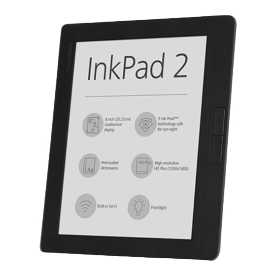 Pocketbook InkPad 2 Benutzerhandbuch
