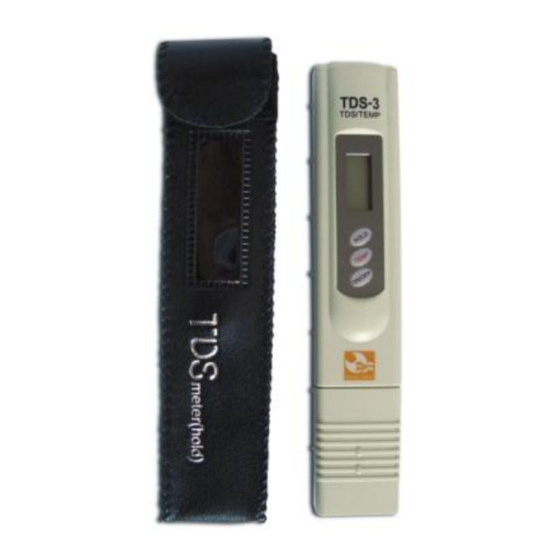 APAS VITAL TDS-3 Bedienungsanleitung