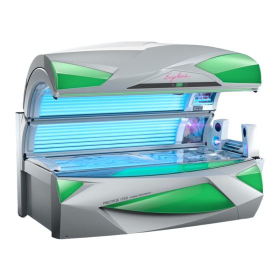 ergoline PRESTIGE 1150 INTELLIGENT PERFORMANCE Gebrauchsanweisung