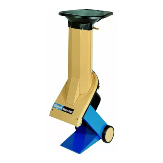 Scheppach Biostar 3000 Bedienungsanweisung