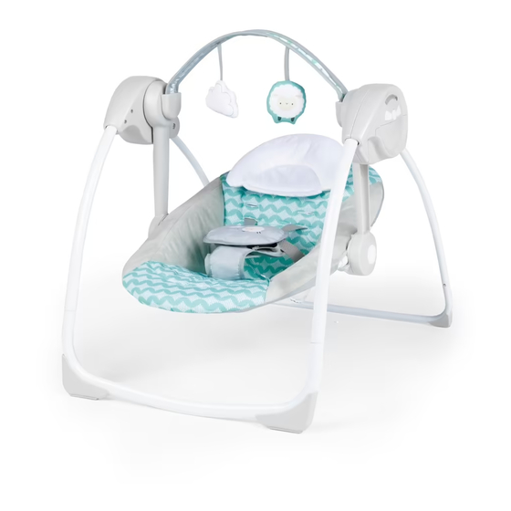 ingenuity Ity Swingity Swing Easy-Fold Portable Swing Goji Bedienungsanleitung