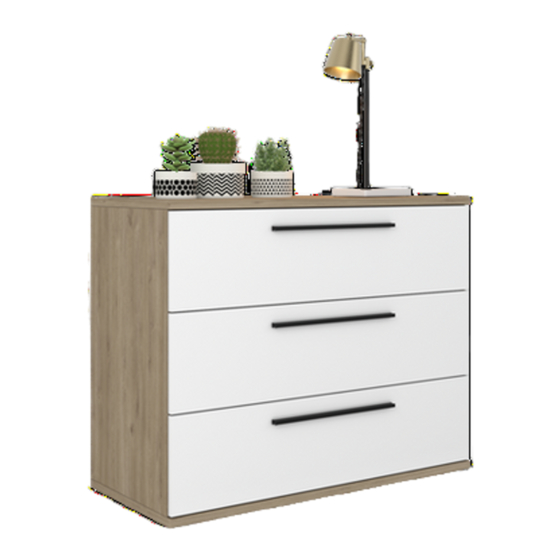 SCIAE MODJO 0836 COMMODE 3T 22 22CD1403 Montageanleitung