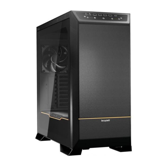 BE QUIET! DARK BASE PRO 901 Bedienungsanleitung