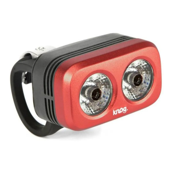 Knog BLINDER ROAD 2 Bedienungsanleitung