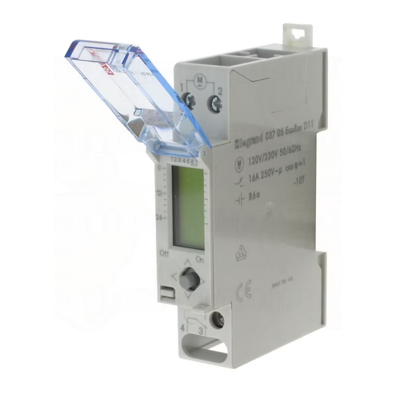 LEGRAND LEXIC EcoRex D11 Installationsanleitung