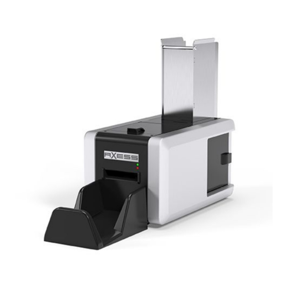 Axess Smart Printer AX500 NG Bedienungsanleitung