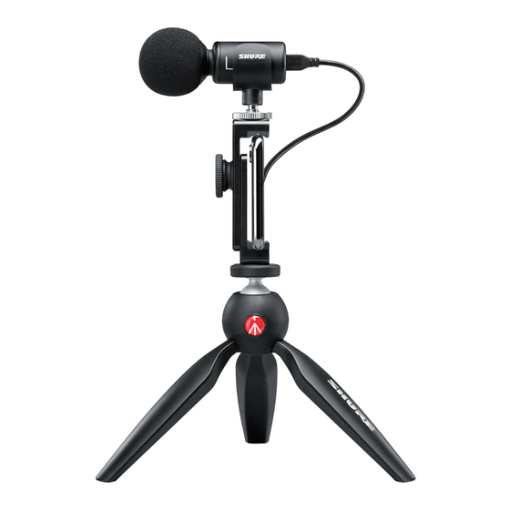 Shure MV88plus Bedienungsanleitung