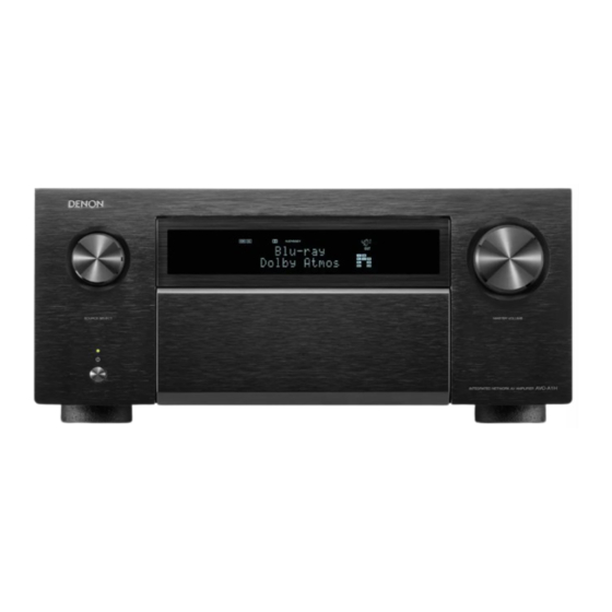 Denon AVC-A1H Bedienungsanleitung