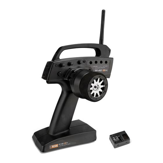 HPI Racing TF-40 2.4GHz FHSS Digital RC System Anleitung