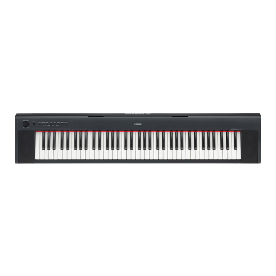 Yamaha PIAGGERO NP-31 Bedienungsanleitung