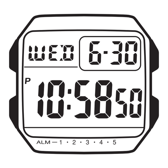 Casio 3196 Bedienerführung
