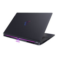 AORUS 16X Bedienungsanleitung