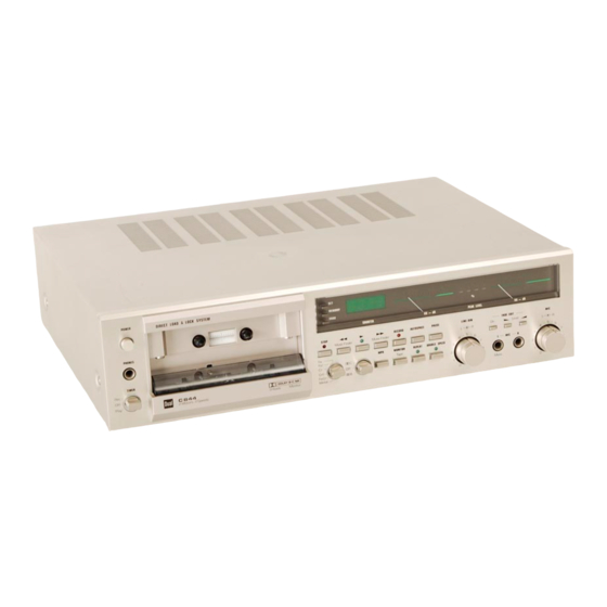Dual C844 Bedienungsanleitung