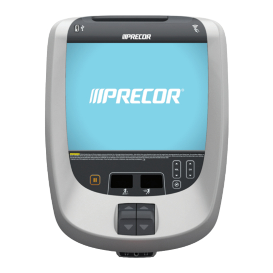 Precor P80 Betriebsanleitung