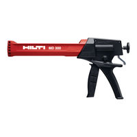 Hilti MD 300 Bedienungsanleitung