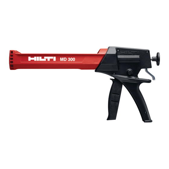 Hilti MD 300 Handbücher