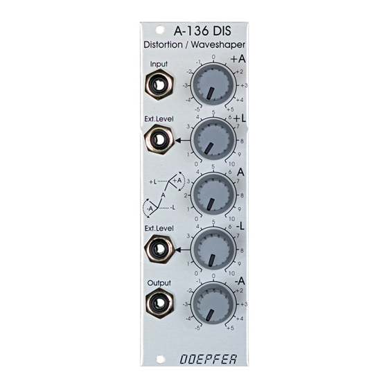 DOEPFER A-136 Bedienungsanleitung