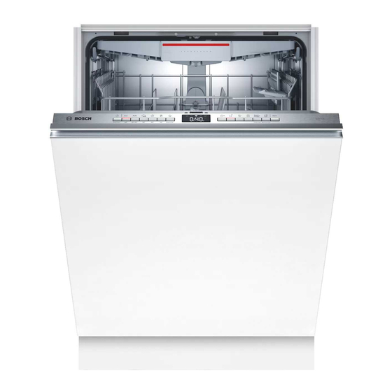 Bosch SBH4HVX31E Gebrauchsanleitung