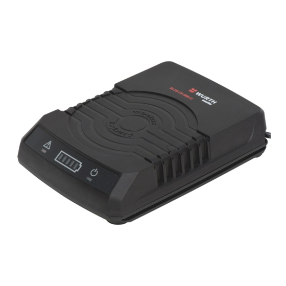 Würth AL30-CV-IND-LI Originalbetriebsanleitung