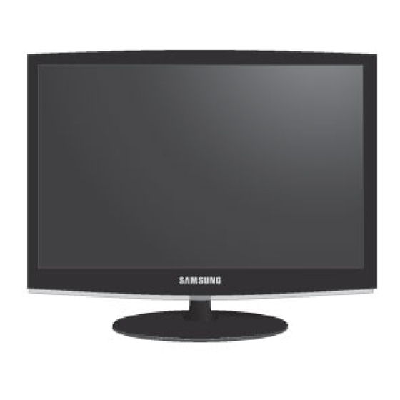 Samsung 2433BW Schnellstartanleitung
