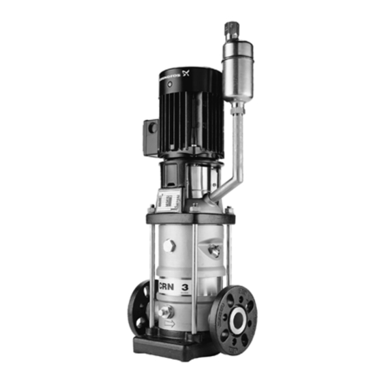 Grundfos CRN 1 Installations- Und Bedienungsanweisung
