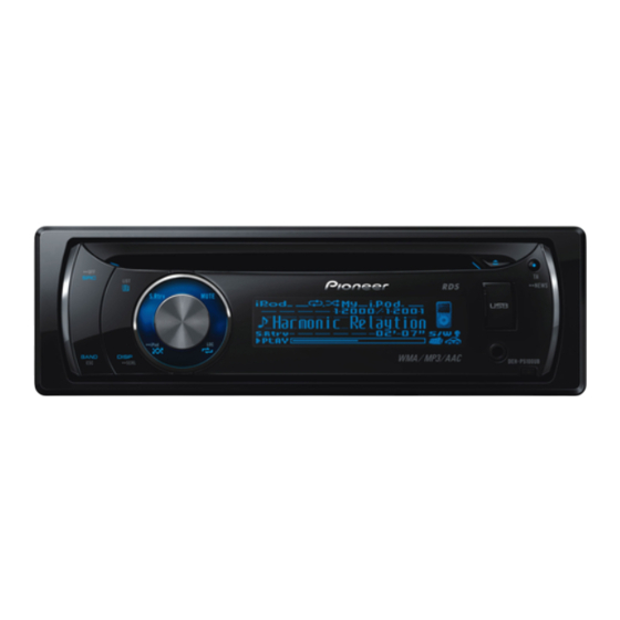 Pioneer DEH-P5100UB Bedienungsanleitung