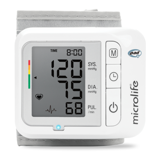 Microlife BP W1 Basic Handbücher