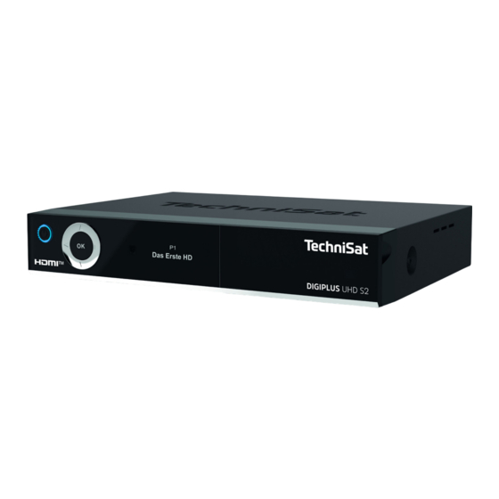 TechniSat DIGIPLUS UHD S2 Kurzanleitung