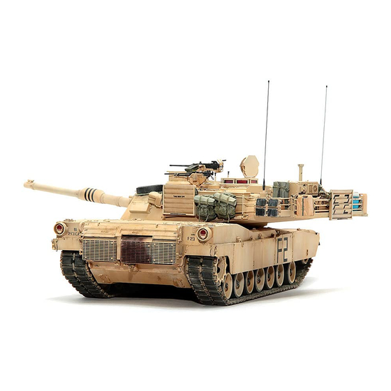 Tamiya M1A2 ABRAMS Montageanleitung