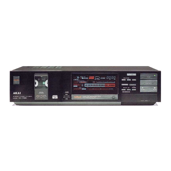 Akai GX-R99 Bedienungsanleitung