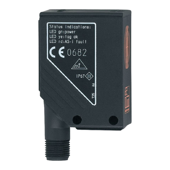 IFM Electronic efector 190 DTA100 Betriebsanleitung