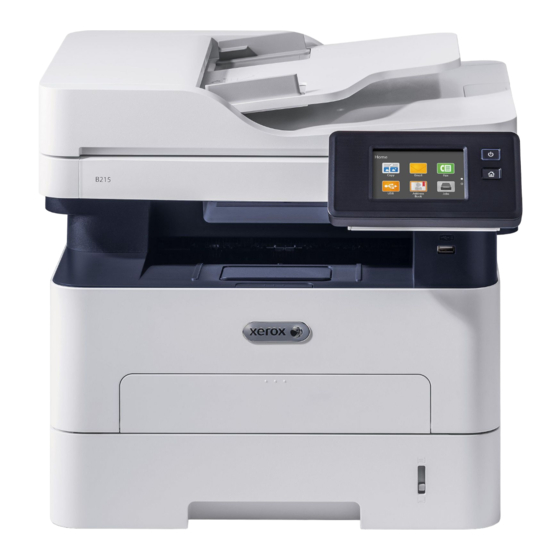 Xerox B215 Benutzerhandbuch