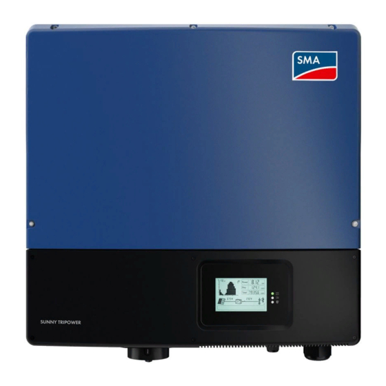 SMA SUNNY TRIPOWER 20000TL Serviceanleitung